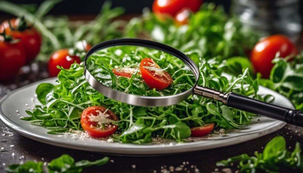 potential hazards of arugula